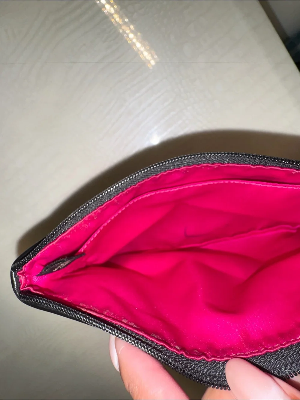 Coach cosmetic pouch